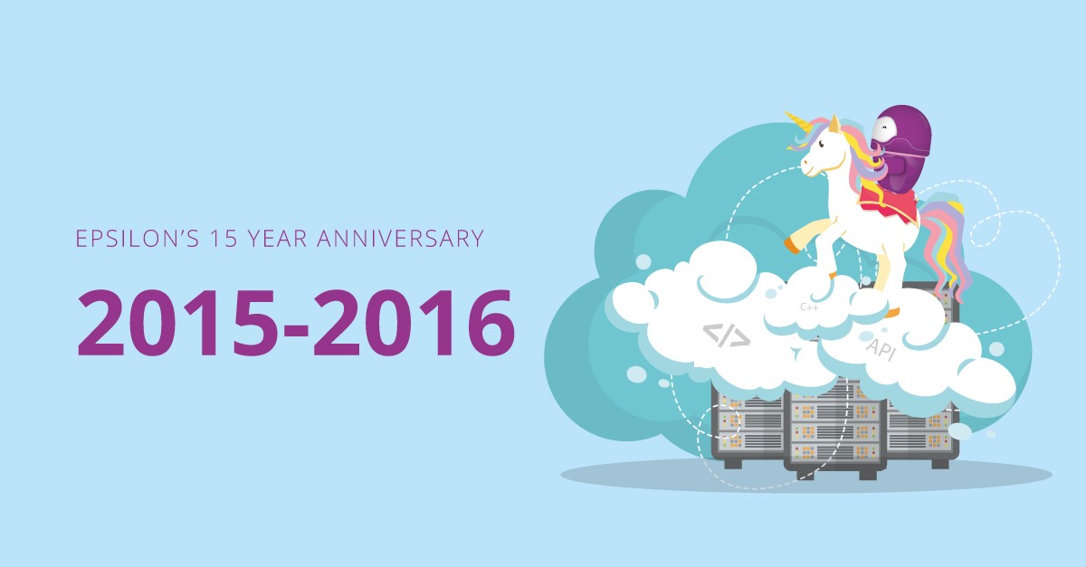 epsilon 15 years anniversary 2015 2016