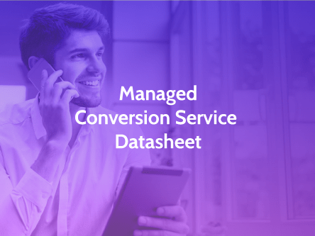 Managed Conversion Service Datasheet - TDM VOIP