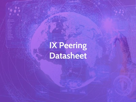 IX Peering Data Sheet