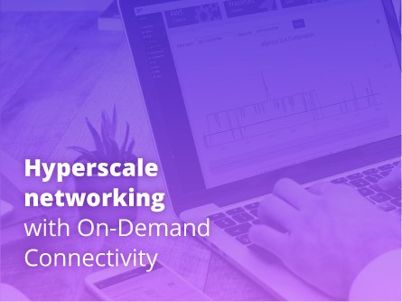Hyperscale networking with On-Demand Connectivity