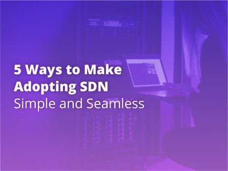 5 Ways to Make Adopting SDN Simple and Seamless