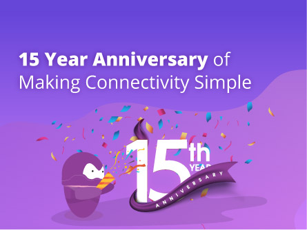 15 Year Anniversary of Making Connectivity Simple