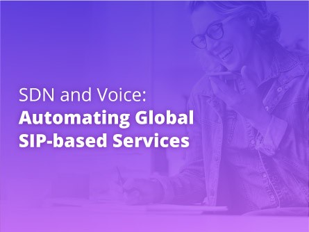 SDN and Voice: Automating Global SIP-based Services