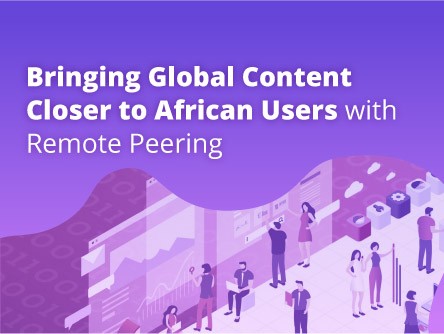 Bringing Global Content Closer to African Users with Remote Peering