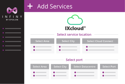 IXcloud provisioning