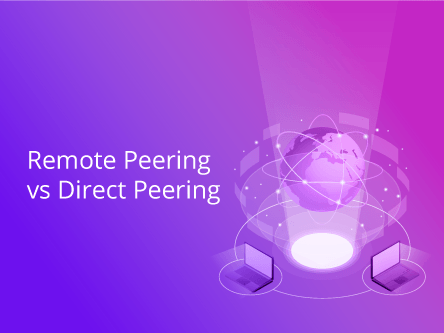 Remote peering vs direct peering