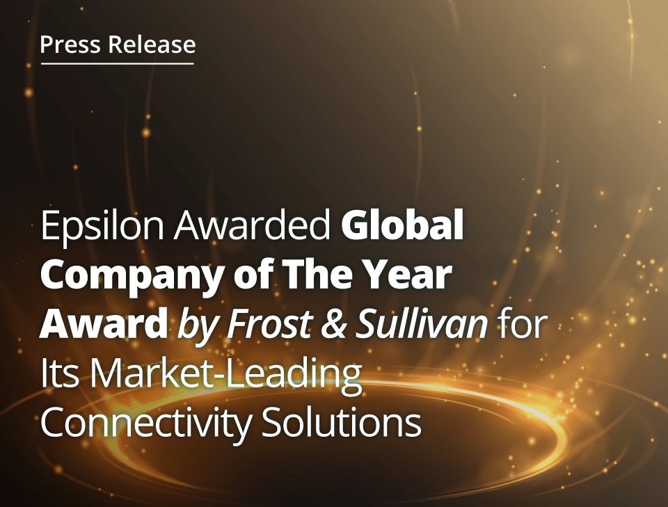 Frost & Sullivan Awards Featured